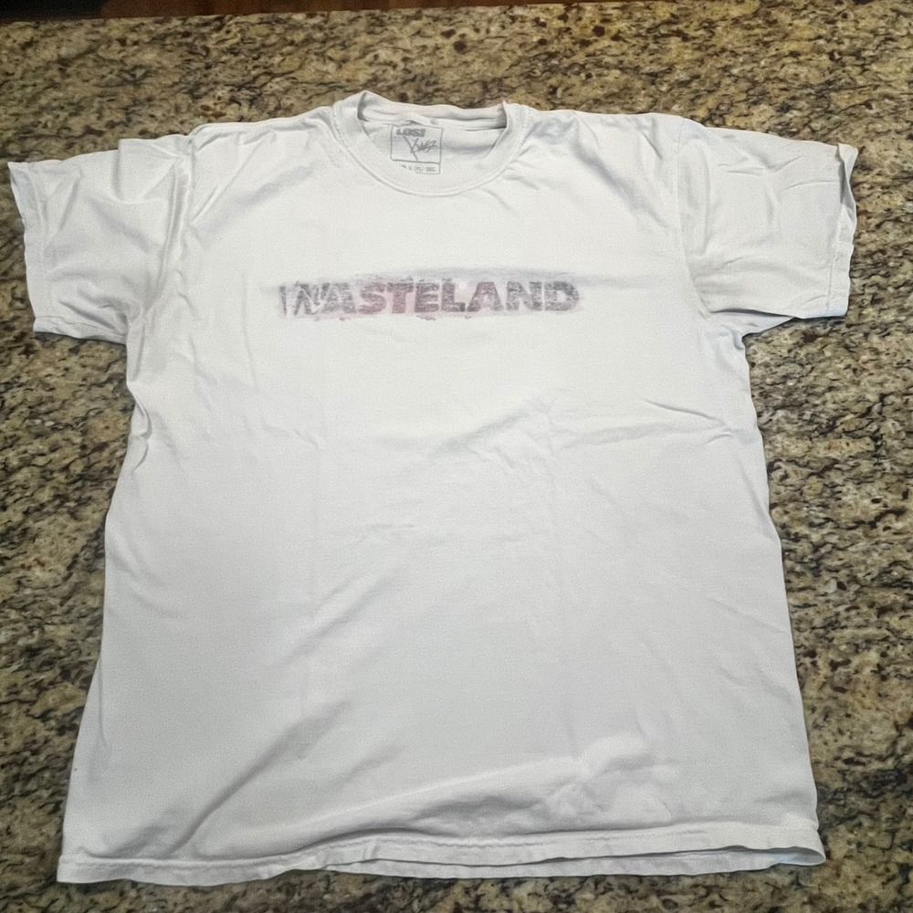 Lost Kings Wasteland Graphic T-Shirt Mens XL White Short Sleeve Crewneck Tee